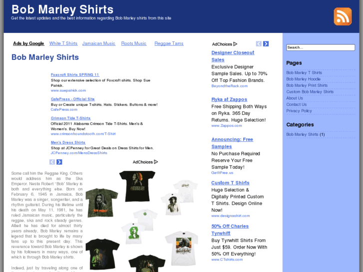 www.bobmarleyshirts.org