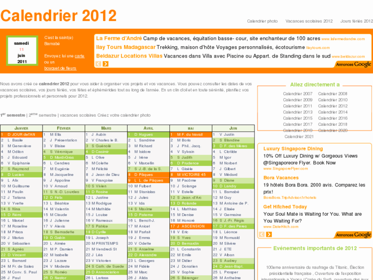 www.calendrier-2012.fr