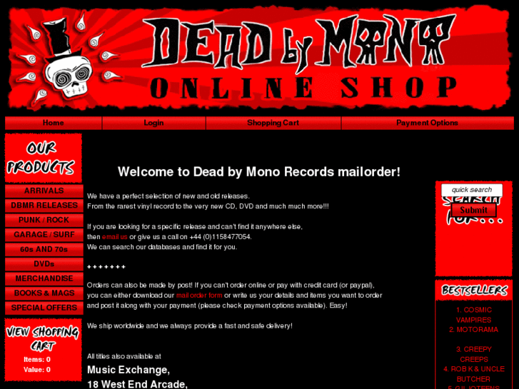 www.deadbymonorecords.com