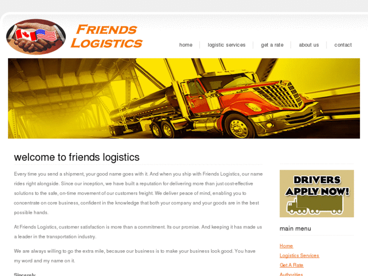 www.friendslogistics.com