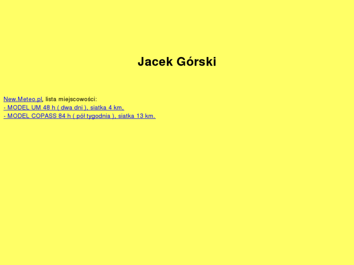 www.jacekgorski.info