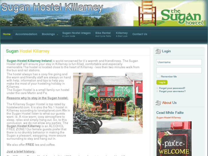 www.killarneysuganhostel.com