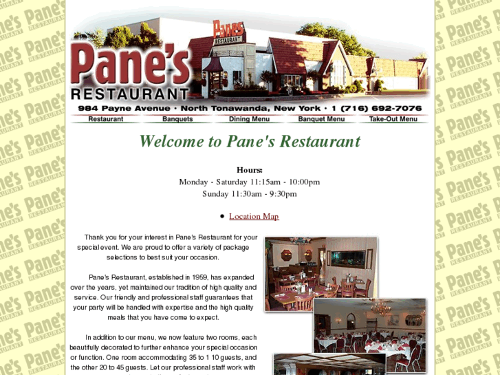 www.panesrestaurant.com