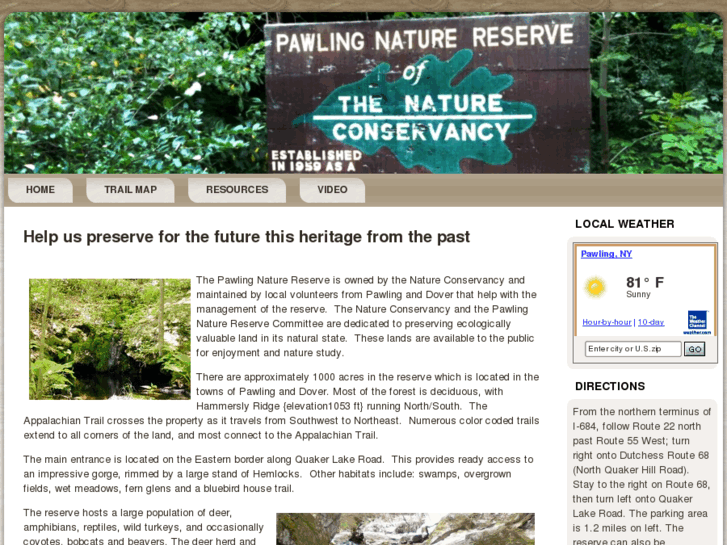 www.pawlingnaturereserve.org