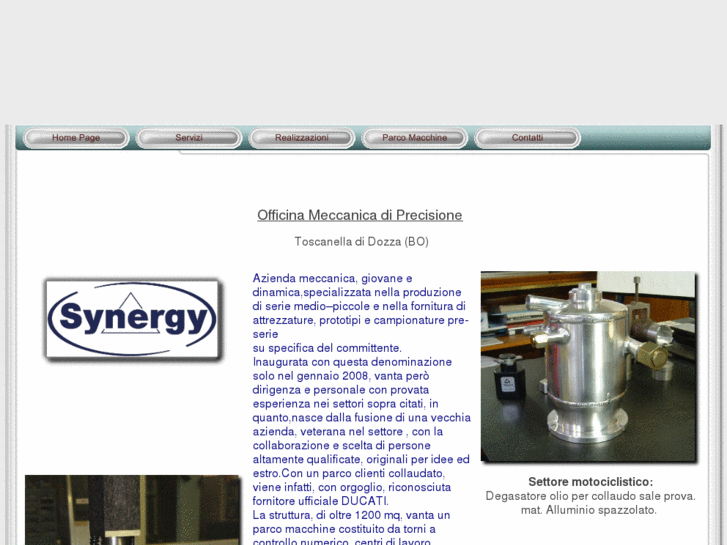 www.synergymeccanica.com