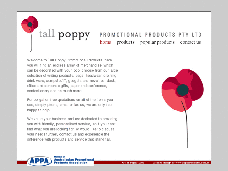 www.tallpoppypromotions.com