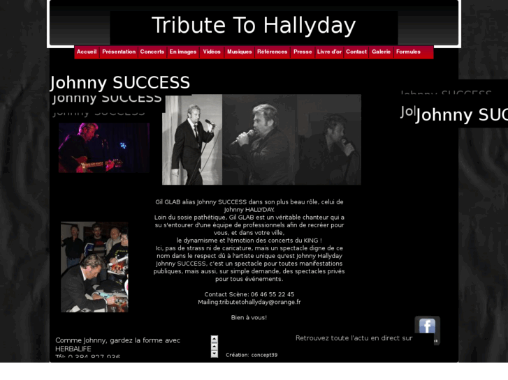 www.tributetohallyday.com