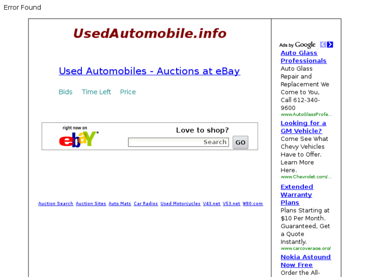 www.usedautomobile.info