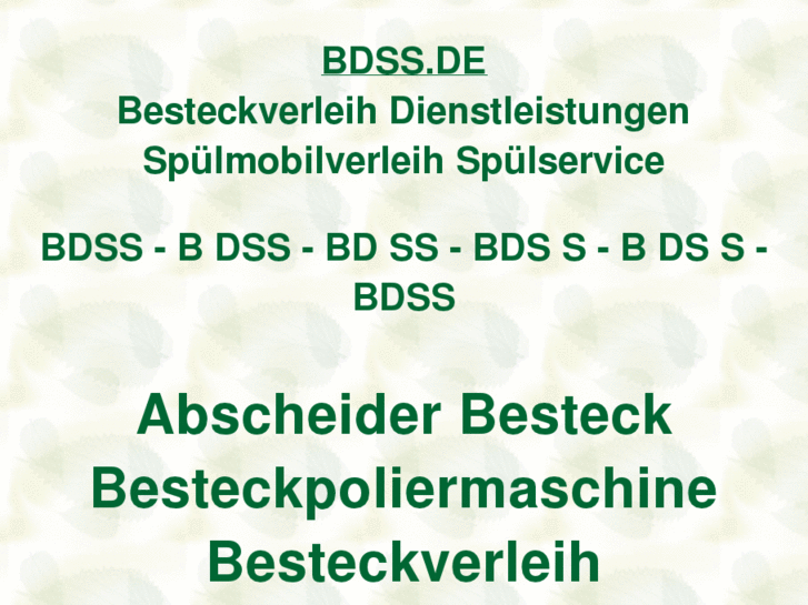 www.bdss.de