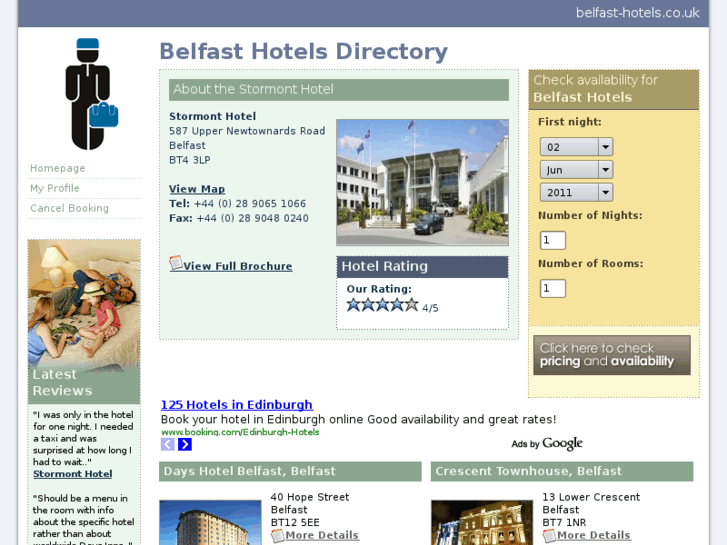 www.belfast-hotels.co.uk