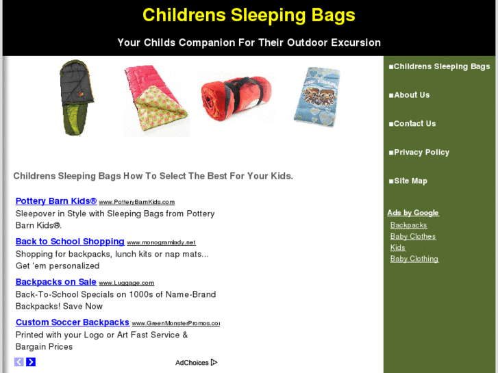 www.childrenssleepingbagsshop.com