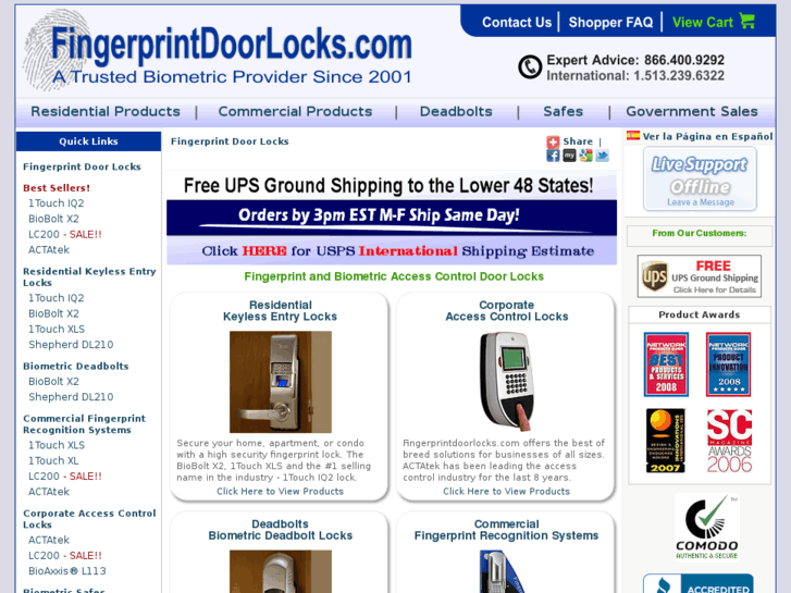 www.fingerprintdoorlocks.com