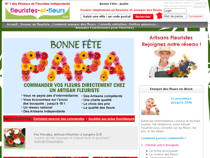 www.fleuristes-et-fleurs.com