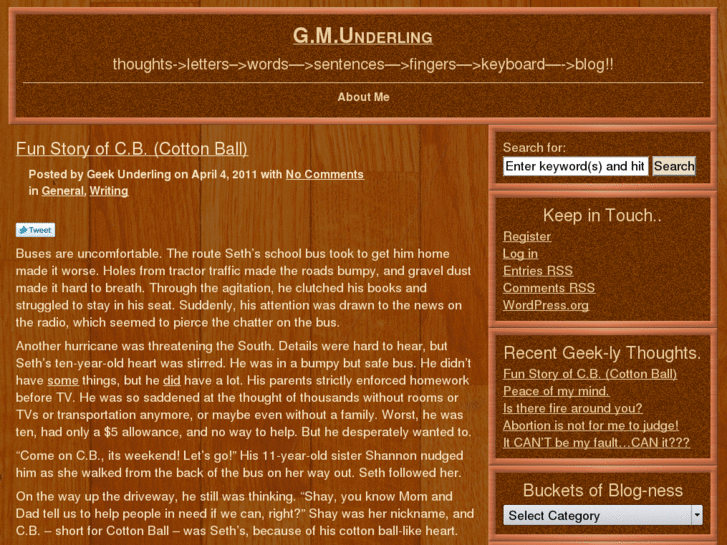 www.geekunderling.com