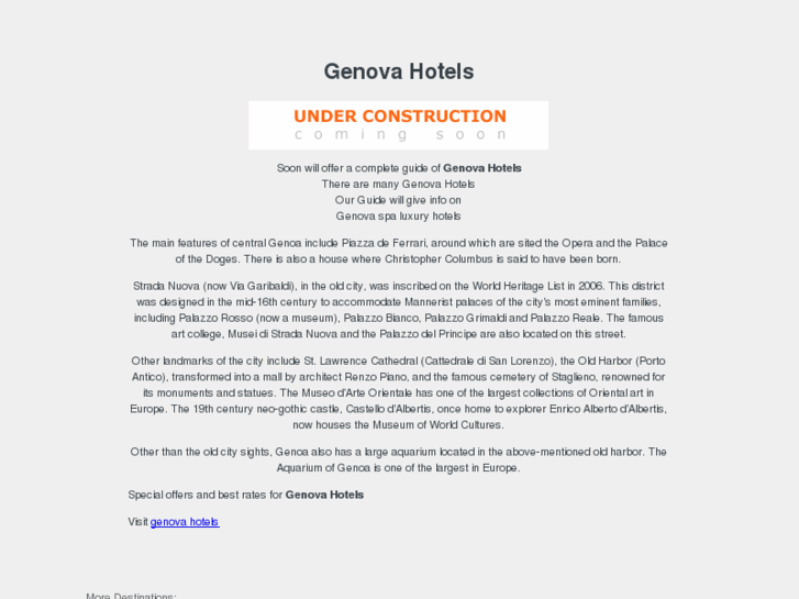 www.genova-hotels.net