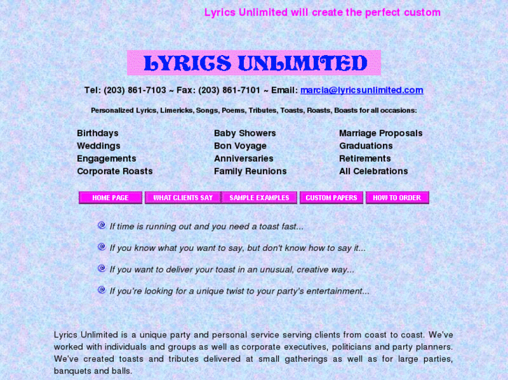 www.lyricsunlimited.com