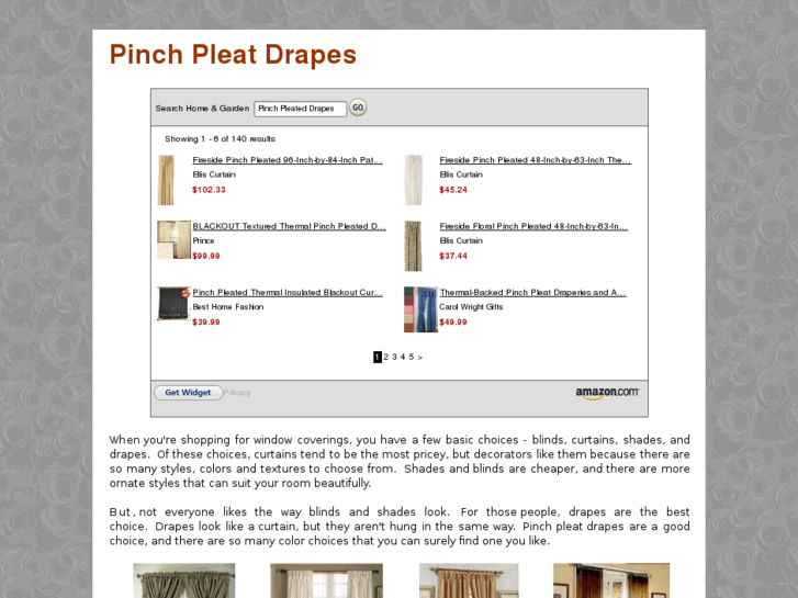 www.pinchpleatdrapes.com