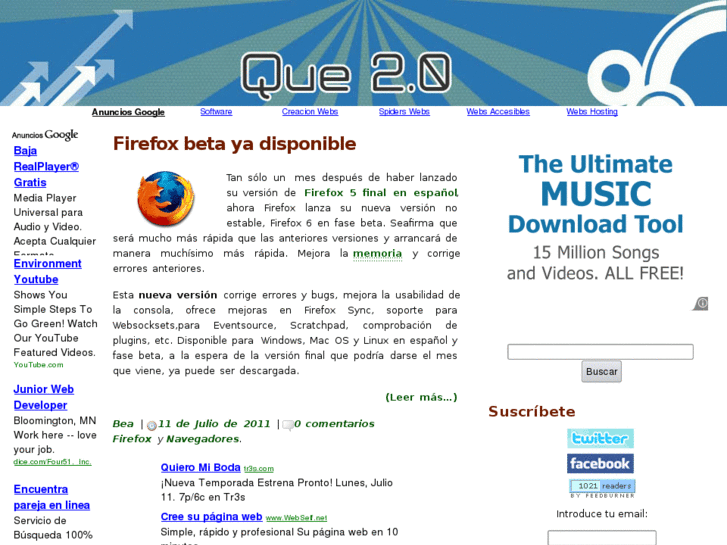 www.que20.com