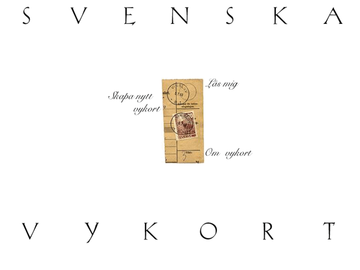 www.svenskavykort.nu