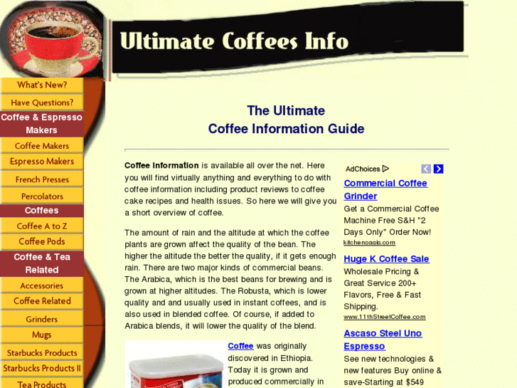 www.ultimate-coffees-info.com