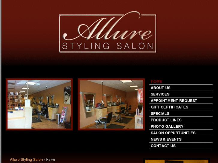 www.allurestylingsalonwv.com