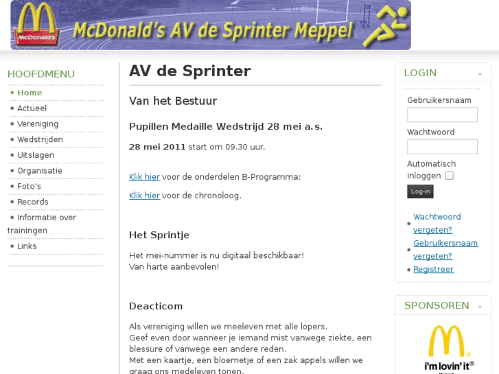 www.avdesprinter.nl