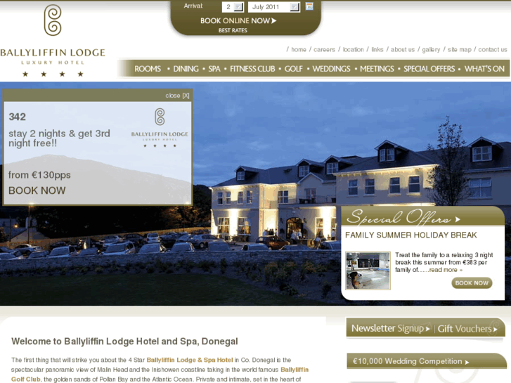 www.ballyliffinlodge.com