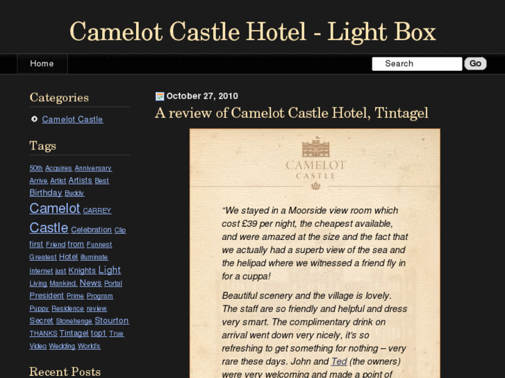 www.camelotcastlehotel.com