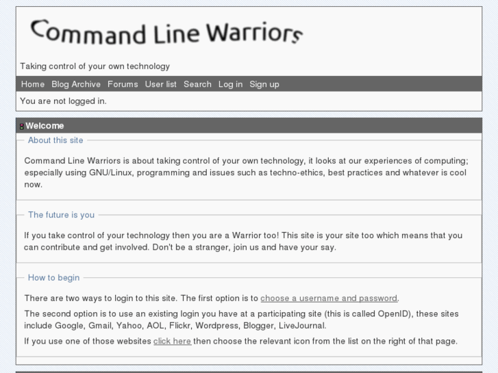 www.commandline.org.uk