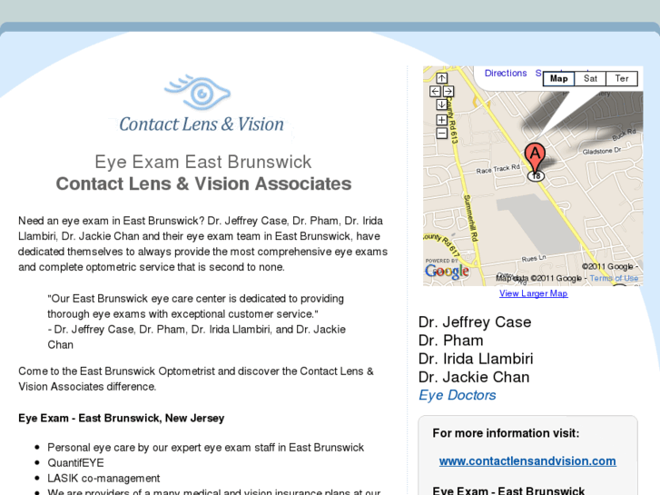 www.eyeexameastbrunswick.com