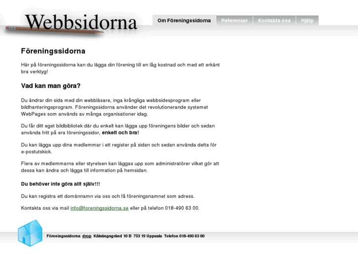 www.foreningssidorna.se