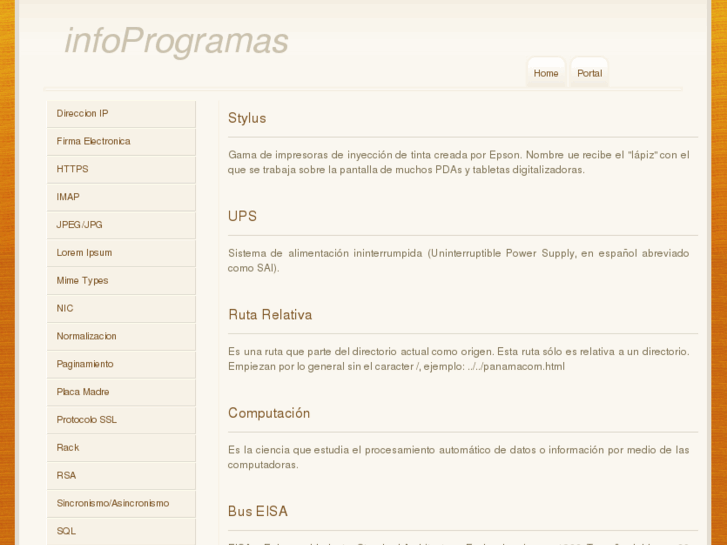 www.infoprogramas.info