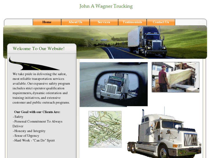 www.johnawagnertruckingllc.com