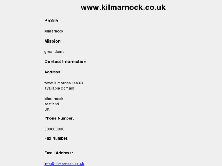 www.kilmarnock.co.uk