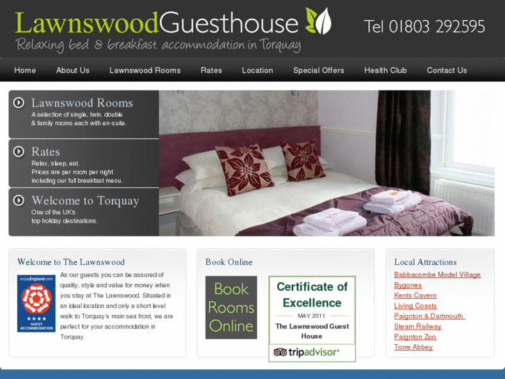 www.lawnswoodguesthousetorquay.co.uk