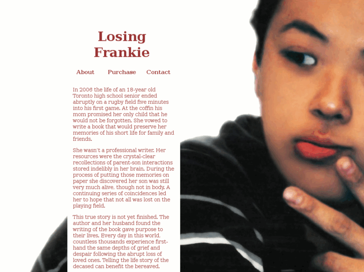 www.losingfrankie.com