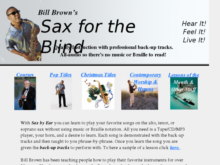 www.saxfortheblind.com