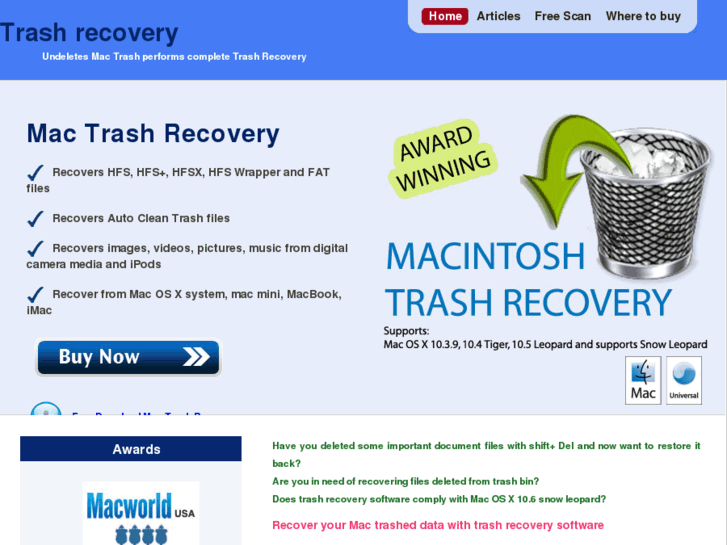 www.trashrecovery.com