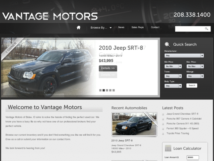 www.vantagemotors.net