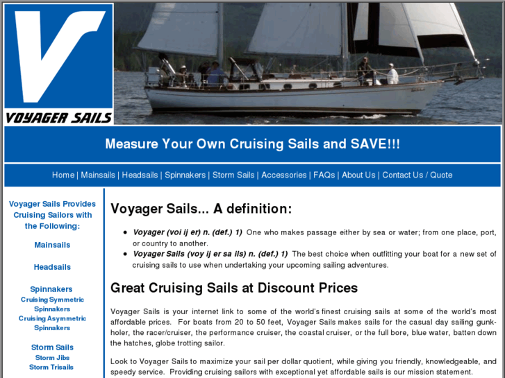 www.voyagersails.com