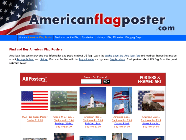 www.americanflagposter.com