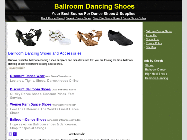 www.ballroomdancingshoesonline.com