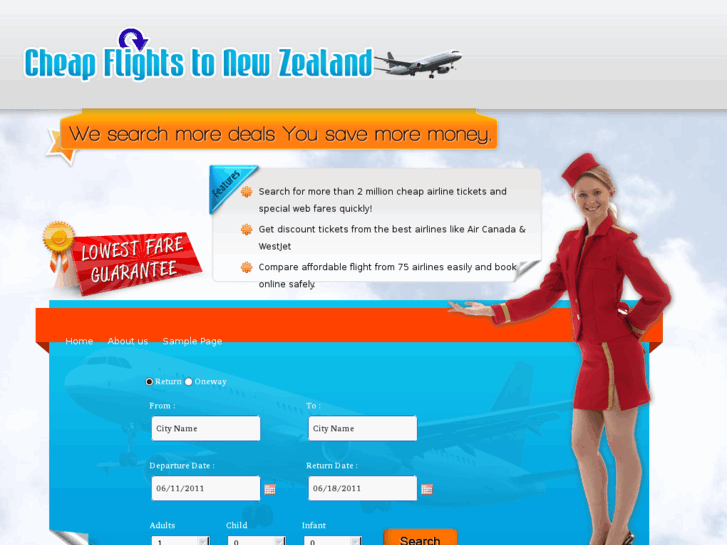 www.cheapflightstonewzealand.net