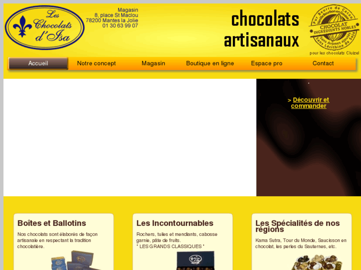 www.chocolats-isa.com