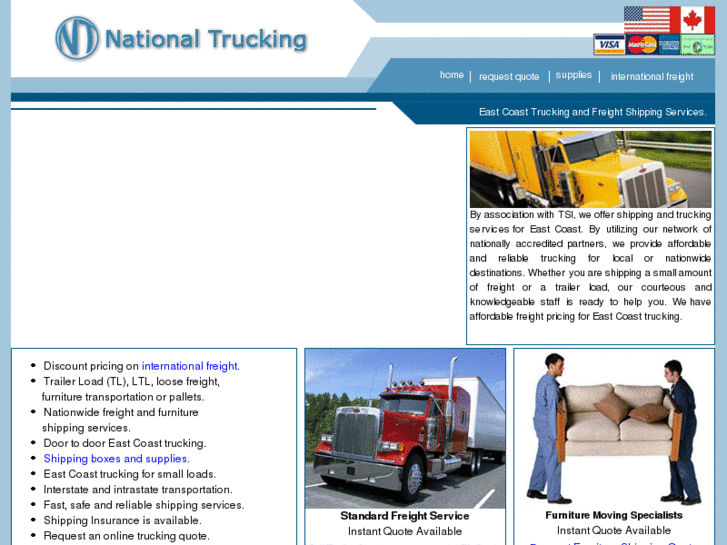 www.eastcoasttrucking.com