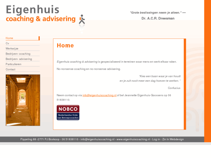 www.eigenhuiscoaching.nl