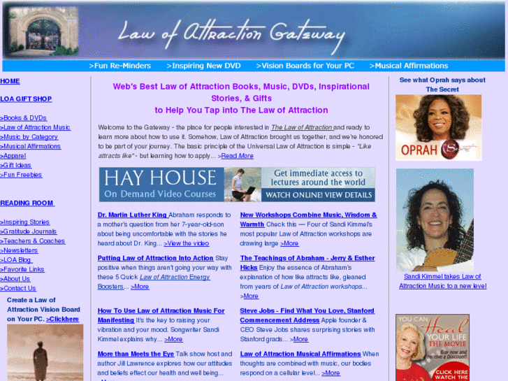 www.lawofattractiongateway.com