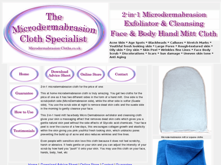 www.microdermabrasion-cloth.com