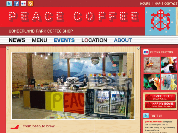 www.peacecoffeeshop.com