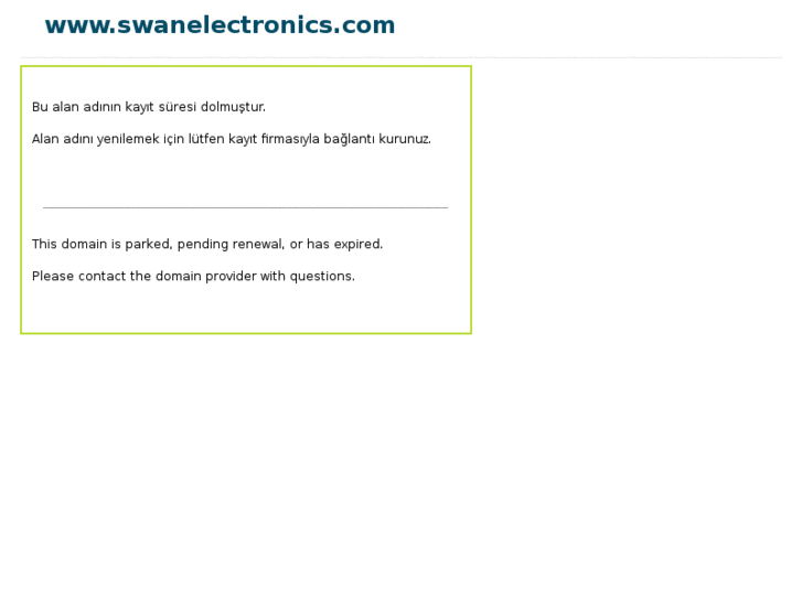 www.swanelectronics.com